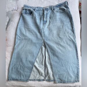Abercrombie & Fitch Jean Skirt